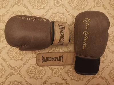 Boxhandschuhe Leder Bad Company 10oz. Retro Collection NEUWERTIG - Bild 1 von 2