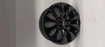 '19-'20 KIA SORENTO Wheel 19x7-1/2 alloy 10 angled spoke black OEM Grade B - Image 1 of 4