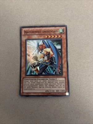 Dracheneinheit Angusticlavii HA04-DE047 Super Rare Yu-Gi-Oh Karte - Bild 1 von 2