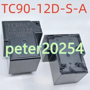 2PCS New TC90-12D-S-A Coil:12V-30A 4-pin Relay #TT - Picture 1 of 1
