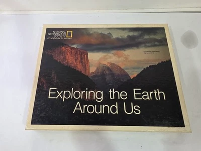 Vintage National Geographic Society Exploring the Earth Around Us Education Kit - Image 1 of 4