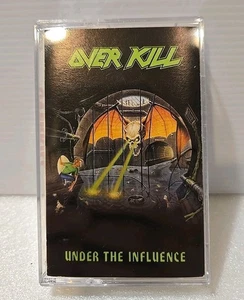OVERKILL - UNDER THE INFLUENCE - CASSETTE TAPE - TESTED - MEGA FORCE - EXCELLENT - Picture 1 of 9