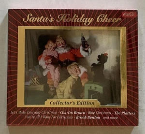 Santa's Holiday Cheer CD SEALED NOS Coca-Cola Christmas Drifters Platters Louis - Picture 1 of 4