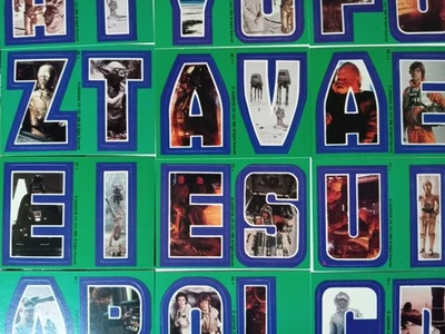 STAR WARS EMPIRE STRIKES BACK STICKERS #67,69,71,74,78,80,81,82, 83, 85, 87 + 88 - Image 1 of 2