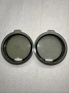 2er Pack Ozark Trail Ersatzdeckel für 30 Unzen Becher Tasse Rauchgrau Klar - Bild 1 von 4