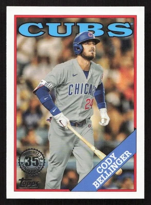 2023 Topps Cody Bellinger 1988 Insert 35th Anniversary #2T88-6 Card - Image 1 of 2