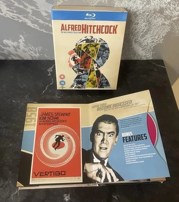 Alfred Hitchcock The Masterpiece Collection 14 Disc Box Set Blu Ray VGC - Image 1 of 4