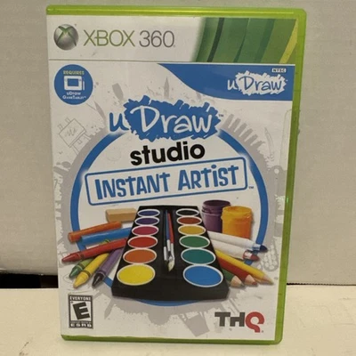 u Draw Studio Instant Artist (Nintendo Wii, 2011) With Original Case ML389 CIB - Image 1 of 4