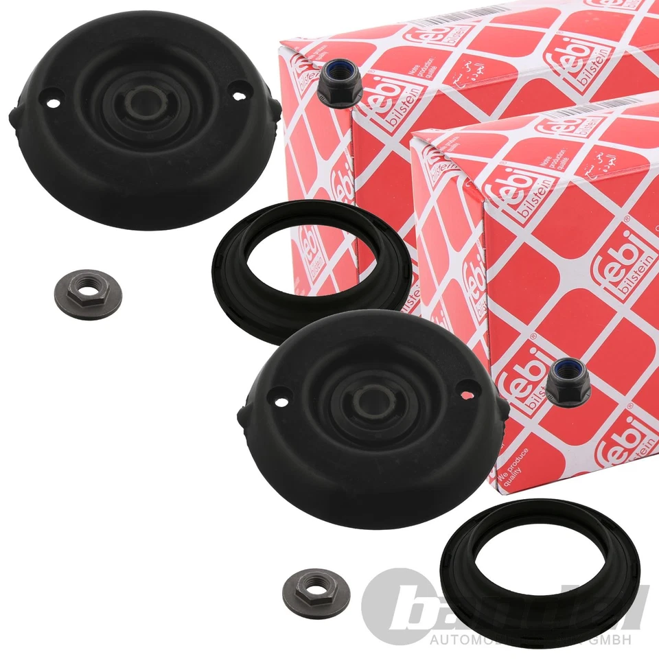2x FEBI FEDERBEINLAGER DOMLAGER VORNE passend für PEUGEOT 308 CITROEN C4 DS4 - Bild 1 von 1