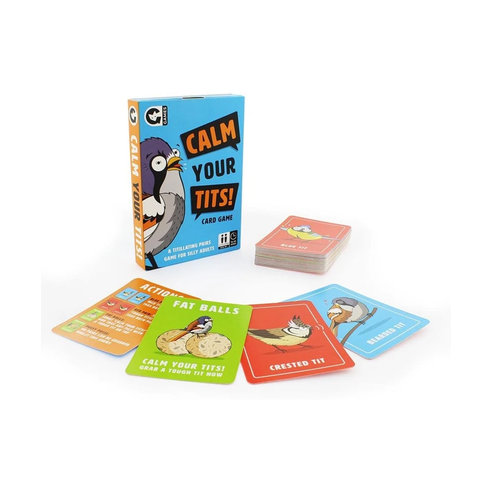 Juegos de cartas Ginger Fox ¡Calma tus tetas! Caja EX/NM Foto 1 de 1