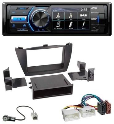 JVC Bluetooth MP3 USB DAB Autoradio für Hyundai ix35 (LM, 2010-2013) - Bild 1 von 4