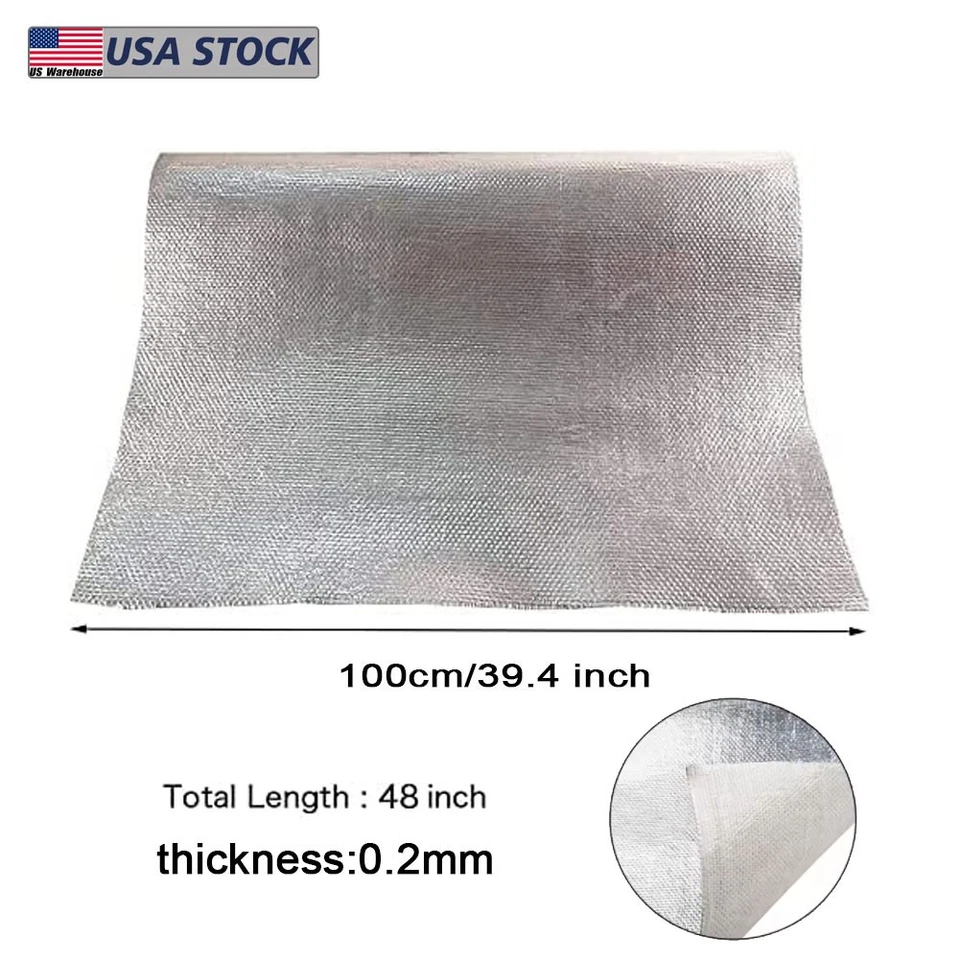 Manta protectora térmica de fibra de vidrio para automóvil de 40"" X 48"" Foto 1 de 4