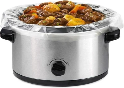 TOASTABAGS Slow Cooker Liners 25-Pack – Non-Stick & Easy to Use.