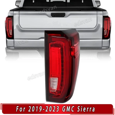 Pasajero para GMC Sierra 1500 2019-2023 luz trasera LED completa de fábrica lámpara de freno Foto 1 de 4