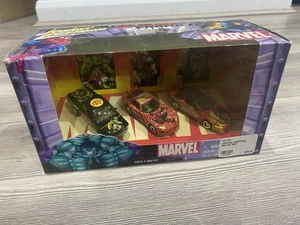 Johnny Lightning Marvel Set Spider-Man Viper Wolverine Mustang Hulk Dodge Ram - Picture 1 of 6