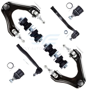 8Pcs Front Upper Control Arms Ball Joints Tie Rods For Acura CL Honda Odyssey - Picture 1 of 8