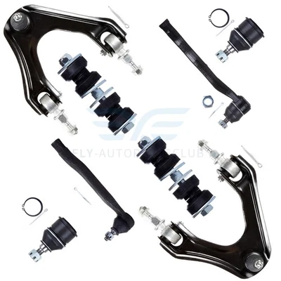 8Pcs Front Upper Control Arms Ball Joints Tie Rods For Acura CL Honda Odyssey - Image 1 of 4