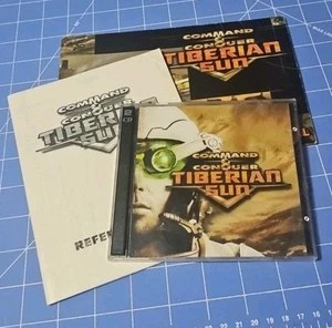Command & Conquer: Tiberian Sun Video Game w Reference Guide & Game Manual 1999 - Picture 1 of 3