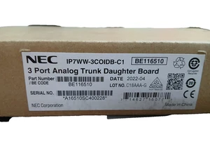 NEC SL2100 IP7WW-3COIDB-C1 3 Analogue Trunks Daughter Board (BE116510) - Bild 1 von 3