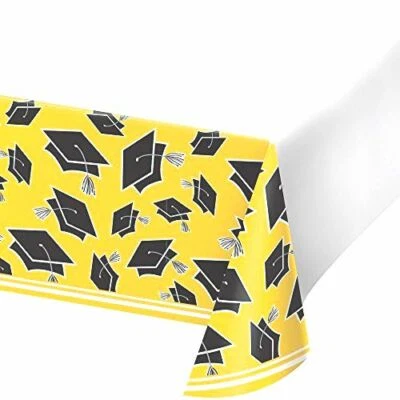 Creative Converting Party Supplies, 54" x 102", School Bus Yellow - Image 1 of 4