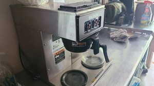 bunn commercial coffee maker used