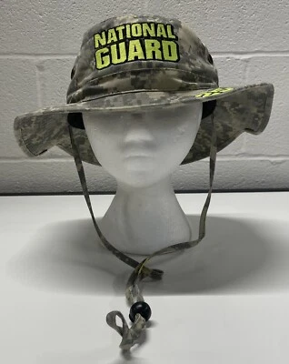 Casey Mears #25 Guardia Nacional Camuflaje Safari Sombrero Hendrick Motorsports Nascar OSFM Foto 1 de 4