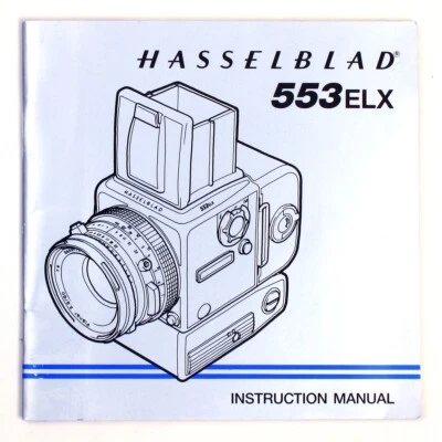 Hasselblad 553ELX Instruction Manual - Image 1 of 3