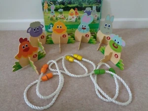 elc springwood farm quoits wooden toy - Picture 1 of 5