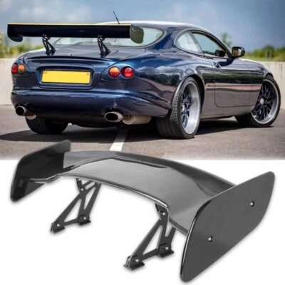 46" Rear Trunk Spoiler Wing Adjustable Glossy Black For Jaguar XK XK8 XKR XKR-S Foto 1 de 4