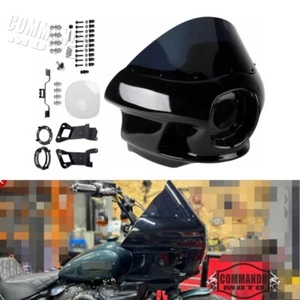 For Harley Low Rider FXLRS Street Bob FXBBS 2018-24 Front Headlight Fairing Kit - Picture 1 of 11