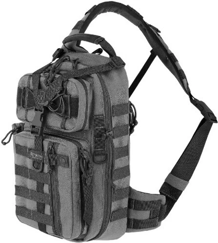 Maxpedition Sitka Gearslinger Wolf Gray 0431W Measures 10 1/2" x 7" x 18". 1000- - Image 1 of 1