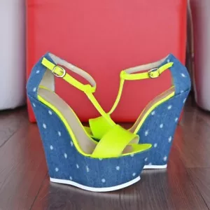 FASHION Women Sandals Platform Wedge Sandals Party Shoes Woman Plus Size 5-20 - Picture 1 of 3