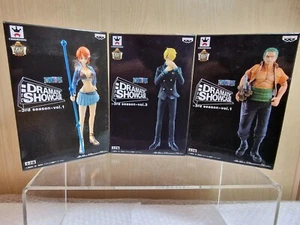 3 X Juego de Estatua de Una Pieza Dramática Vitrina 3ª Temporada 2x Vol 1, 1x Vol 3 - Imagen 1 de 2
