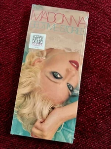 MADONNA BEDTIME STORIES SEALED LONGBOX CD PROMO HYPE STICKER SECRET TAKE A BOW - Picture 1 of 9