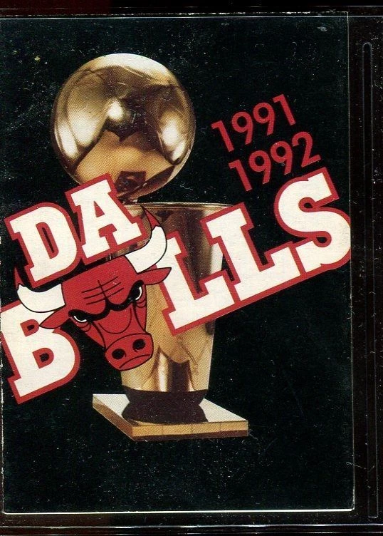 Schedule Basketball Chicago Bulls - 1991 1992 - Miller Draft Michael Jordan - Image 1 of 1