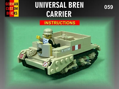 Lego - Universal Bren Carrier - Instrucciones digitales ¡Descarga! Foto 1 de 4