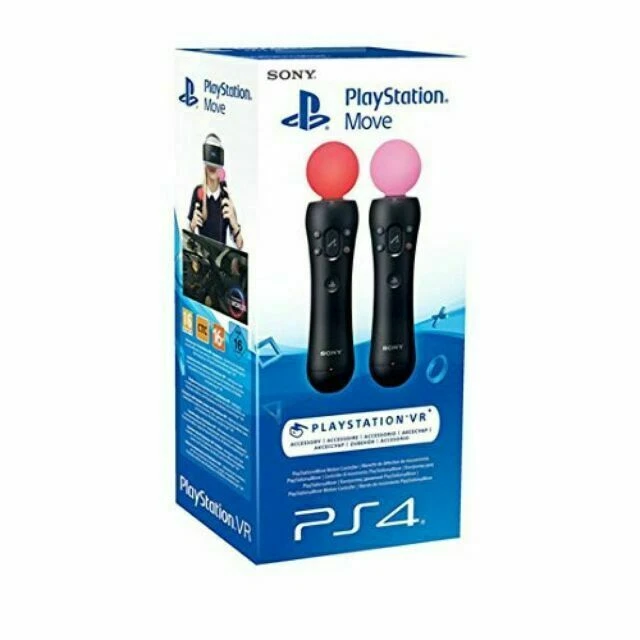 Sony Move Motion Controller for PlayStation4 - Twin Pack