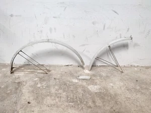  vintage parafanghi mud guards mudguards  50s Corsa Road Sport 3 Pezzi Pieces - Picture 1 of 6