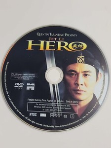 Hero (Dvd 2002) Jet Li, Donnie Yen