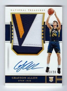 Grayson Allen 18/19 National Treasures Auto RC #102 SN #13/20 - Picture 1 of 2