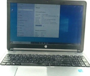 HP ProBook 650 G1 Laptop 8GB 120GB SSD i5 2.60GHz WIN10 15" HD Notebook, Webcam - Afbeelding 1 van 3