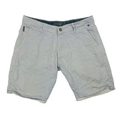 Pantalones Cortos Chinos Jack & Jones Calce Personalizado Glenn Para Hombre Talla 36 Azul Claro Estampado Foto 1 de 4