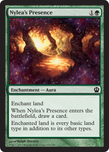 MTG - Nylea's Presence - Theros - NM, English Magic FLAT RATE SHIP - Image 1 of 1