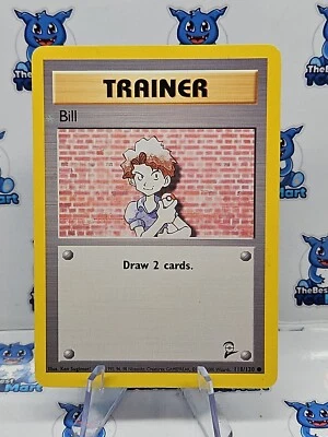Bill 118/130 Base Set 2 Pokemon - MP - Image 1 of 2
