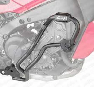 GIVI Kit Paramotore Paracolpi protezione nero per Yamaha Tracer 9 2021 2022 - Immagine 1 di 4