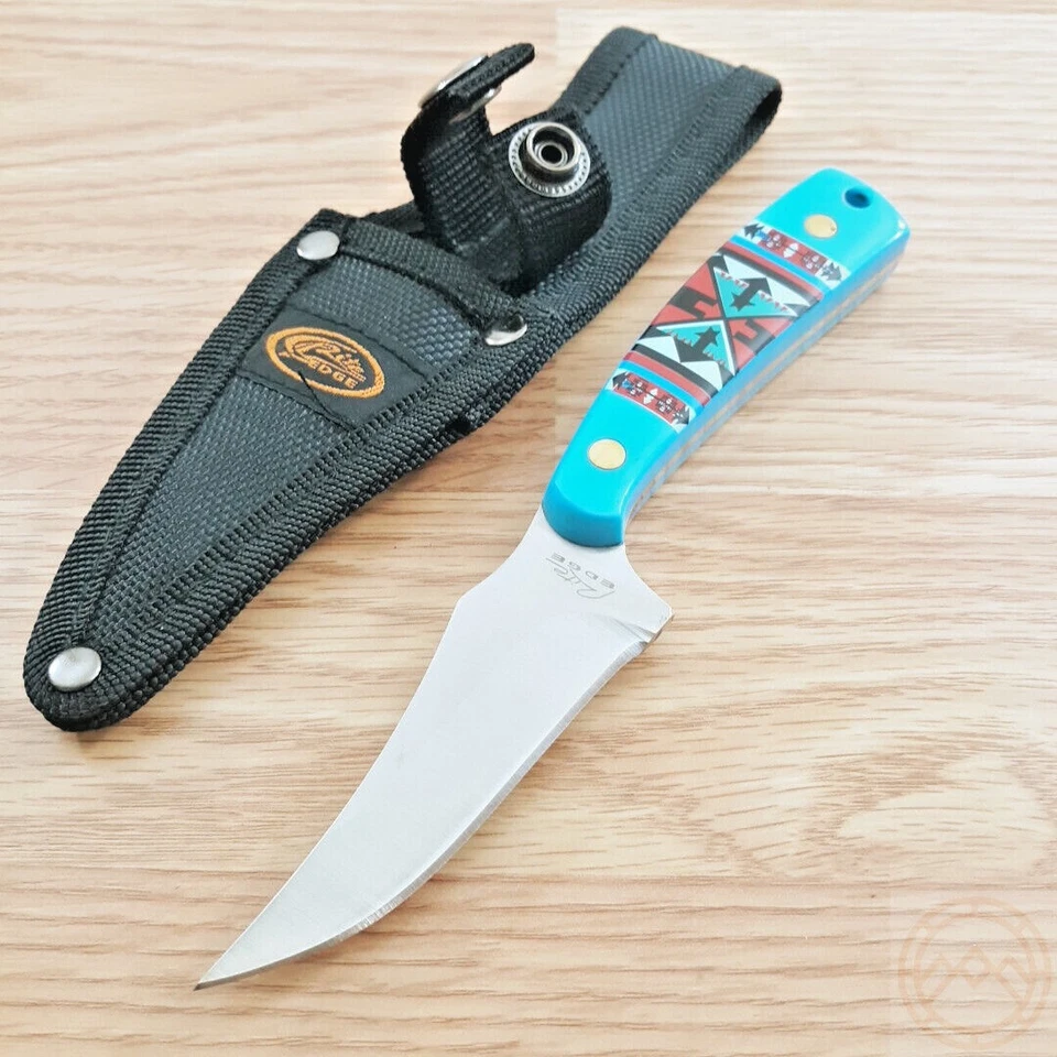 SZCO 211499 Southwest Skinner Satin Upswept Blade Fixed Knife Sheath