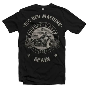 49 Camiseta Support81 Rally Vintage Big Red Machine Hells Angels - Imagen 1 de 5