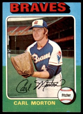 1975 TOPPS. CARL MORTON ATLANTA BRAVES #237 - Image 1 of 2