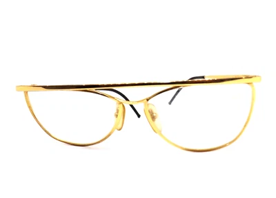 Gianfranco Ferré GGF 39 Monture Pour Lunettes De Vue Femme Métal Or Italie - Photo 1/4