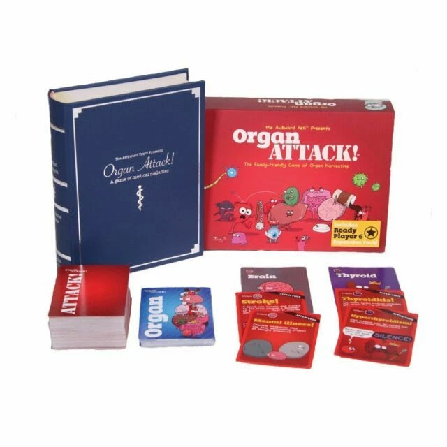 Yeti Organ Attack Card Game
